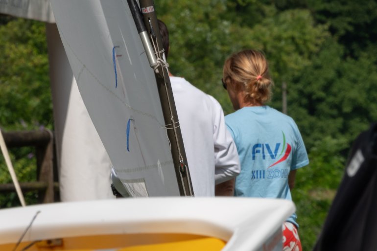Optimist in regata in memoria di Tullio Sain