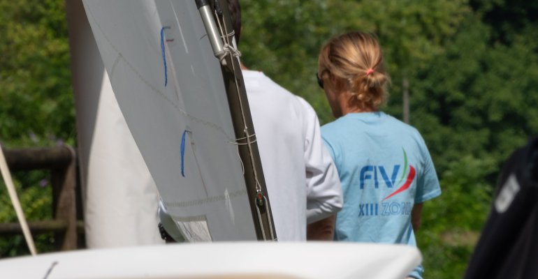 Optimist in regata in memoria di Tullio Sain